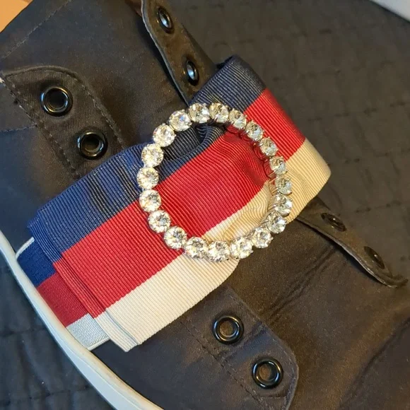 Gucci Ace Satin Bow Sneaker Sz. 40